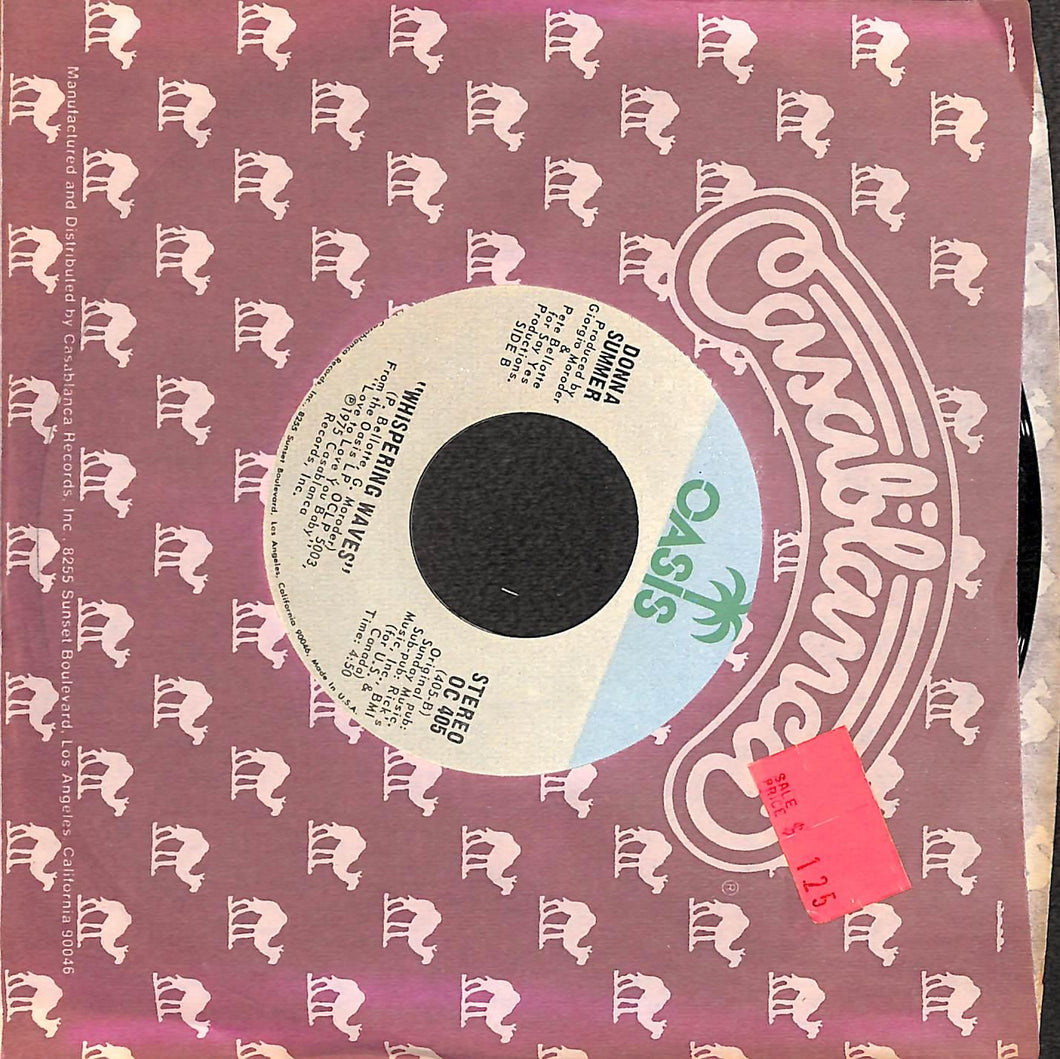 45 giri 7 '' - Donna Summer - Could It Be Magic Oasis - OC 405