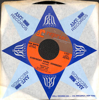 45 giri 7 '' - Dean Martin - Everybody Loves Somebody - 0281