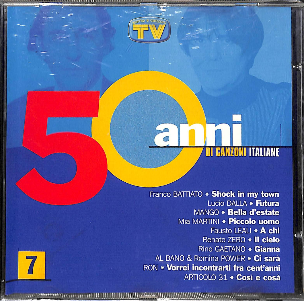 Cd - Various - 50 Anni Di Canzoni Italiane 7 Renato Zero