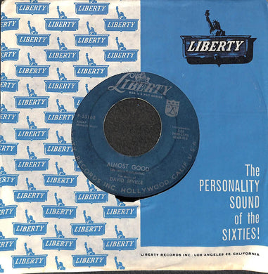 45 giri - 7' - The Chipmunks - The Chipmunk Song / Almost Good