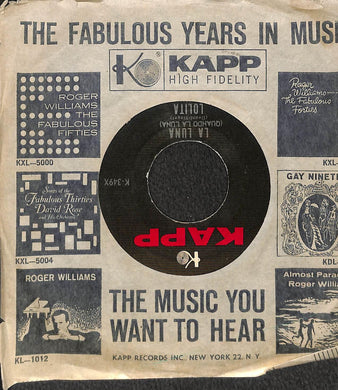 45 giri 7 '' - Lolita - Sailor (Your Home Is The Sea) / La Luna (Quando La Luna)