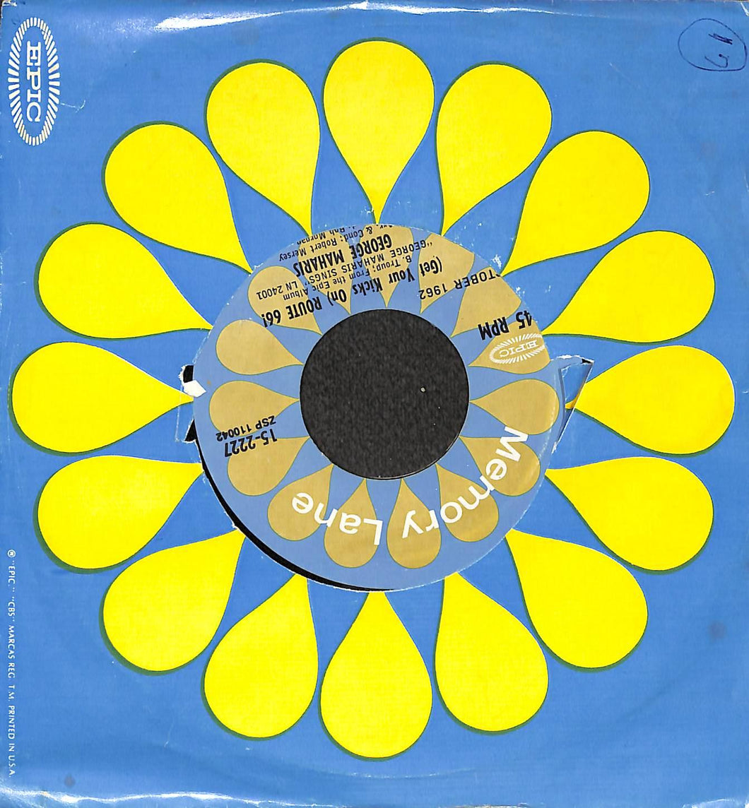 45 giri 7 '' - George Maharis - Can't Help Falling In Love /  Route 66!