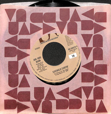 45 giri 7 '' - Jan & Dean - Sidewalk Surfin' / Gonna Hustle You
