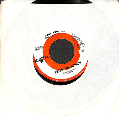 45 giri 7 '' - Peter & Gordon - There's No Living Without Your Loving