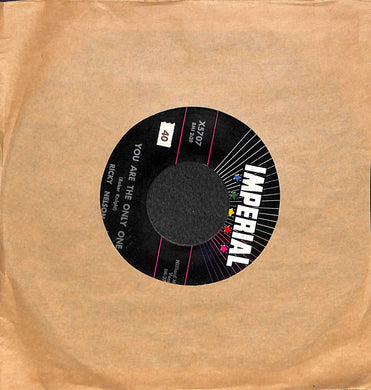 45 giri 7 '' - Ricky Nelson - You Are The Only One / Milk Cow Blues