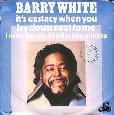 45 giri 7 '' - Barry White - It's Ecstasy When You Lay Down Next To Me