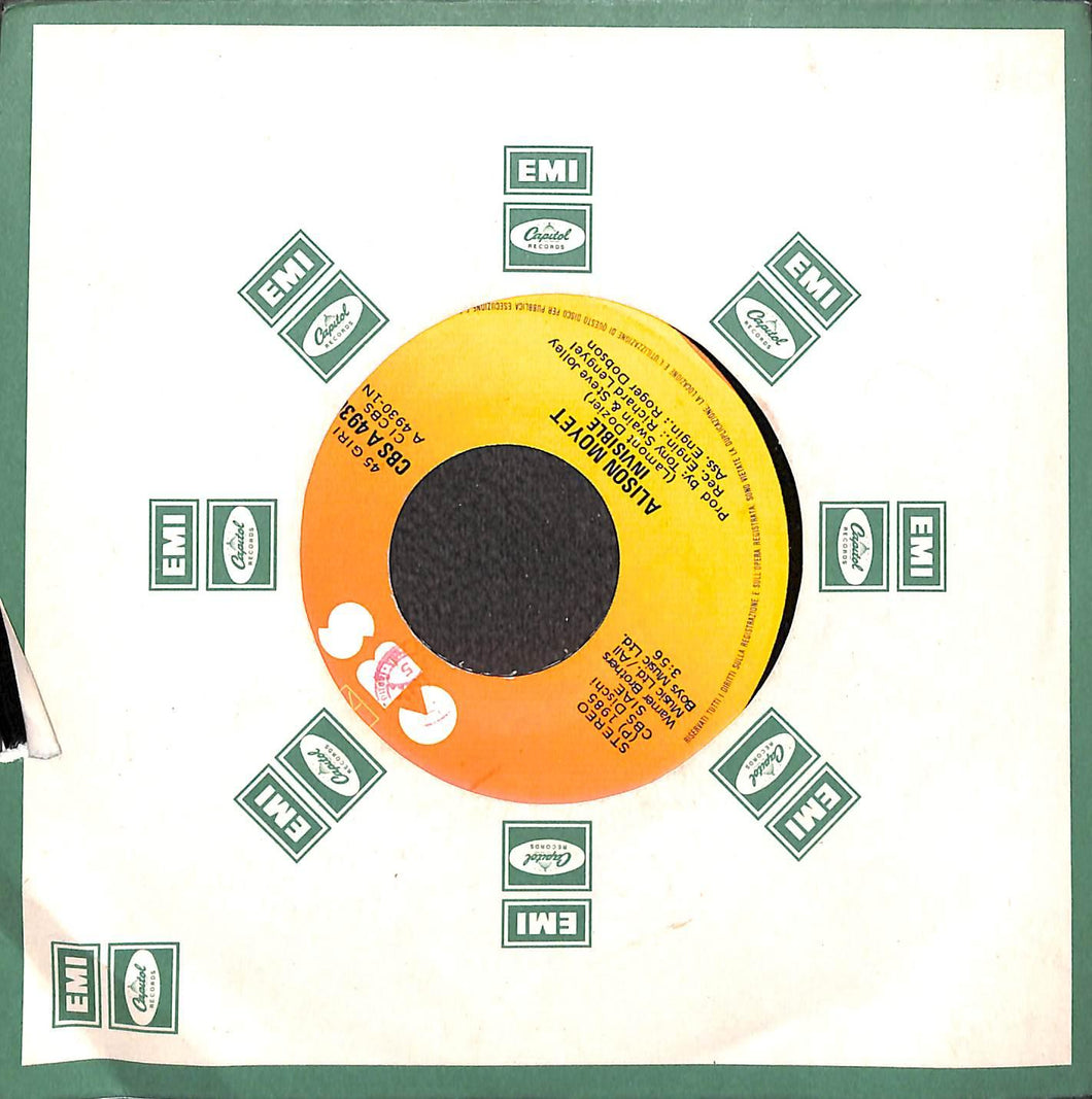 45 giri 7 '' - Alison Moyet - Invisible