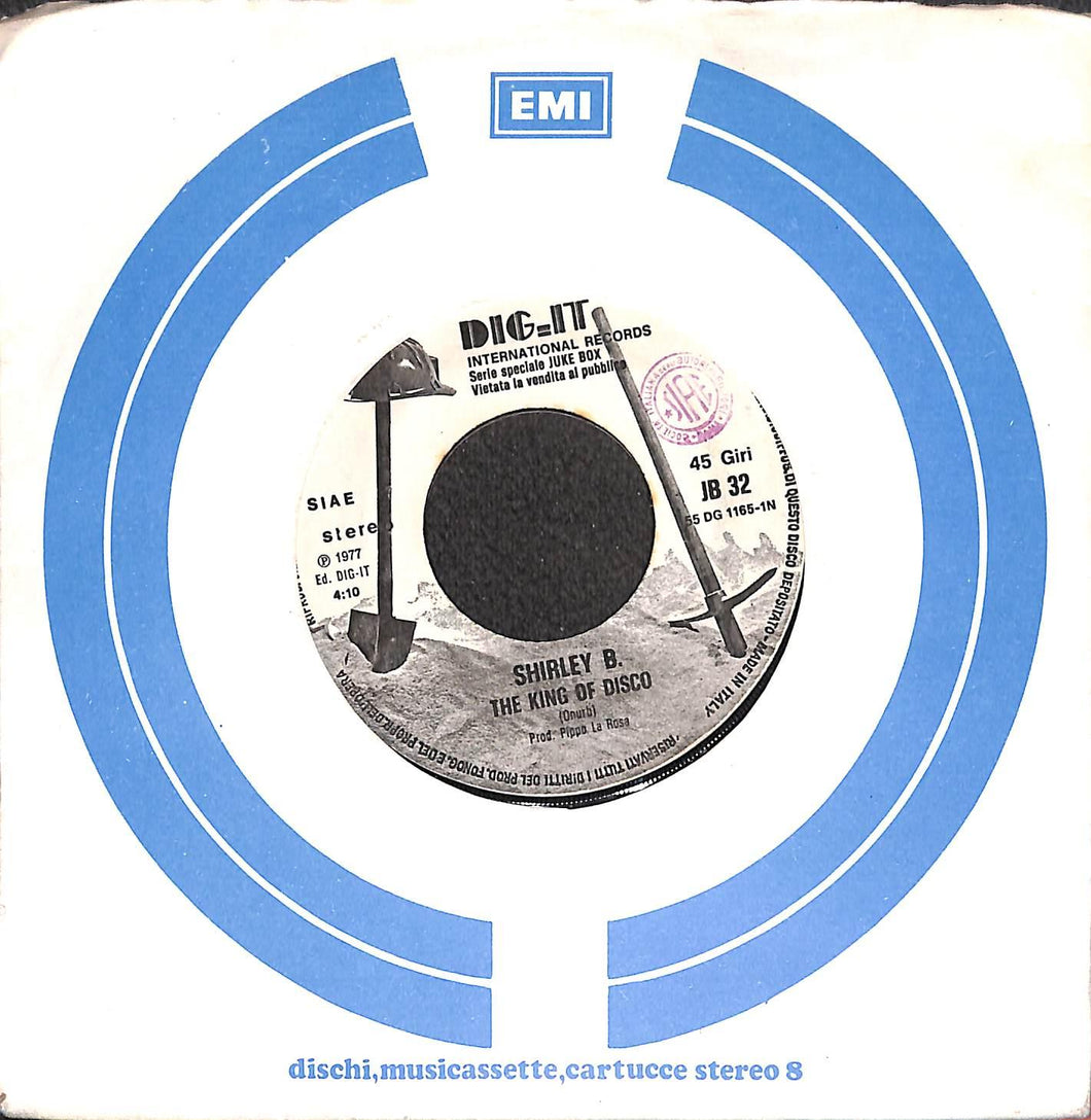 45 giri 7 '' - Shirley B. / Nostalgy - The King Of Disco / Look How It Snowed On Yesterday