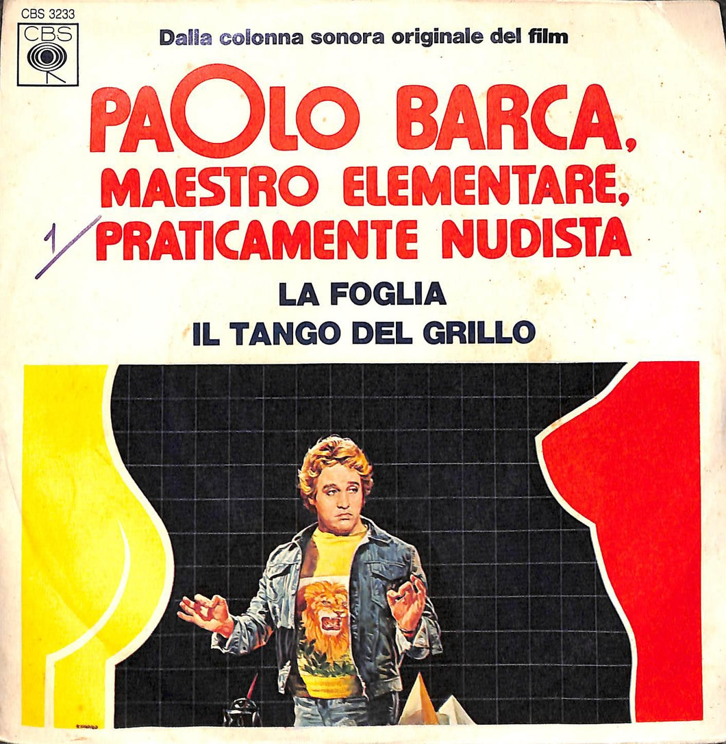 45 giri 7 '' - Riz Ortolani - La Foglia / Il Tango Del Grillo