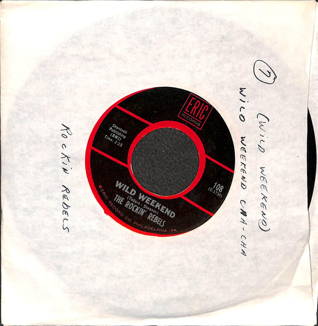 45 giri 7 '' - The Rockin' Rebels - Wild Weekend