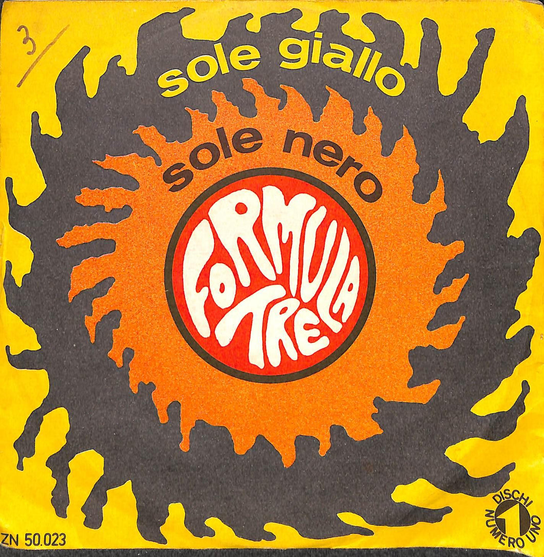 45 giri 7 '' - Formula Tre - Sole Giallo, Sole Nero ZN 50023