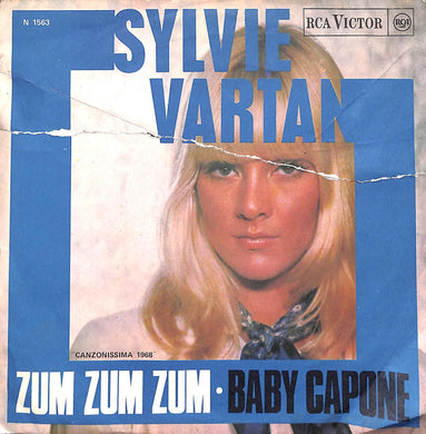 45 giri 7 '' - Sylvie Vartan - Zum Zum Zum / Baby Capone