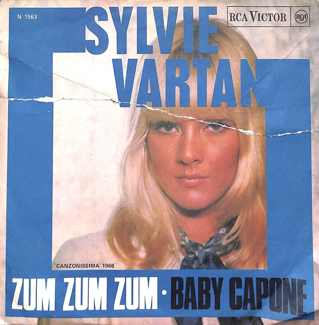 45 giri 7 '' - Sylvie Vartan - Zum Zum Zum / Baby Capone