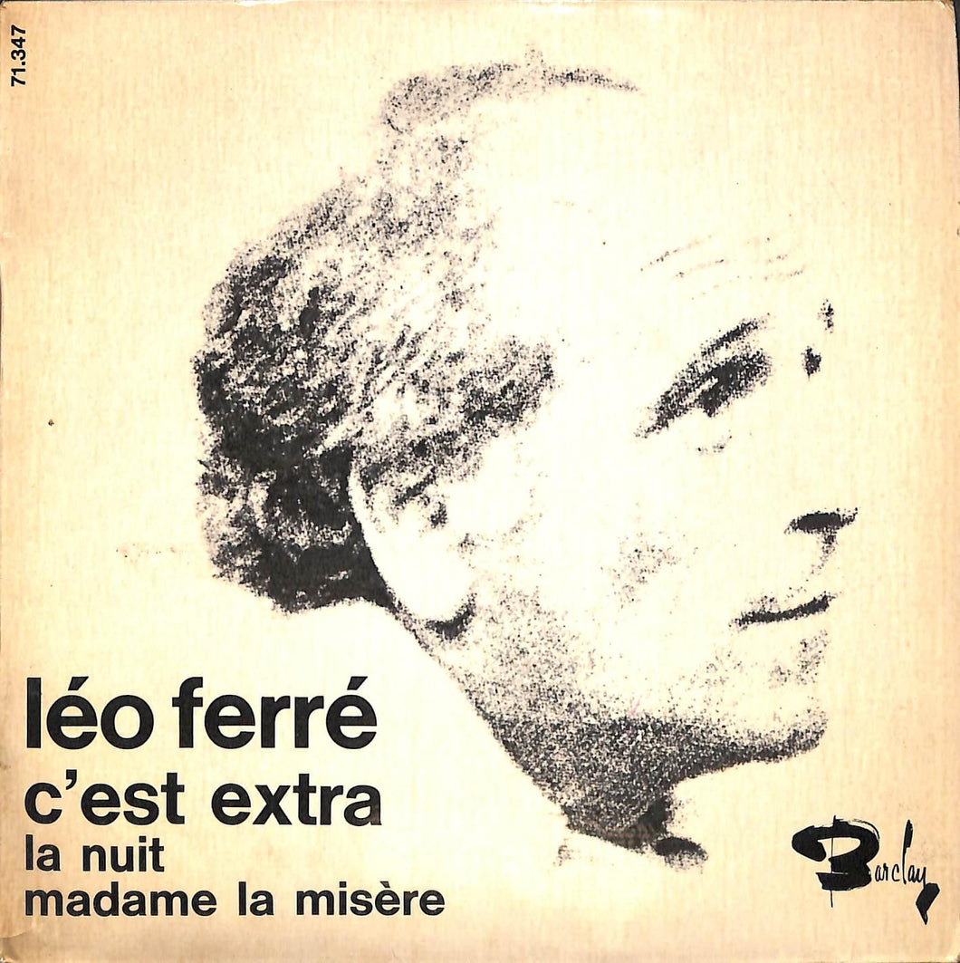 45 giri 7 '' - Léo Ferré - C'Est Extra Barclay - EP,  71347