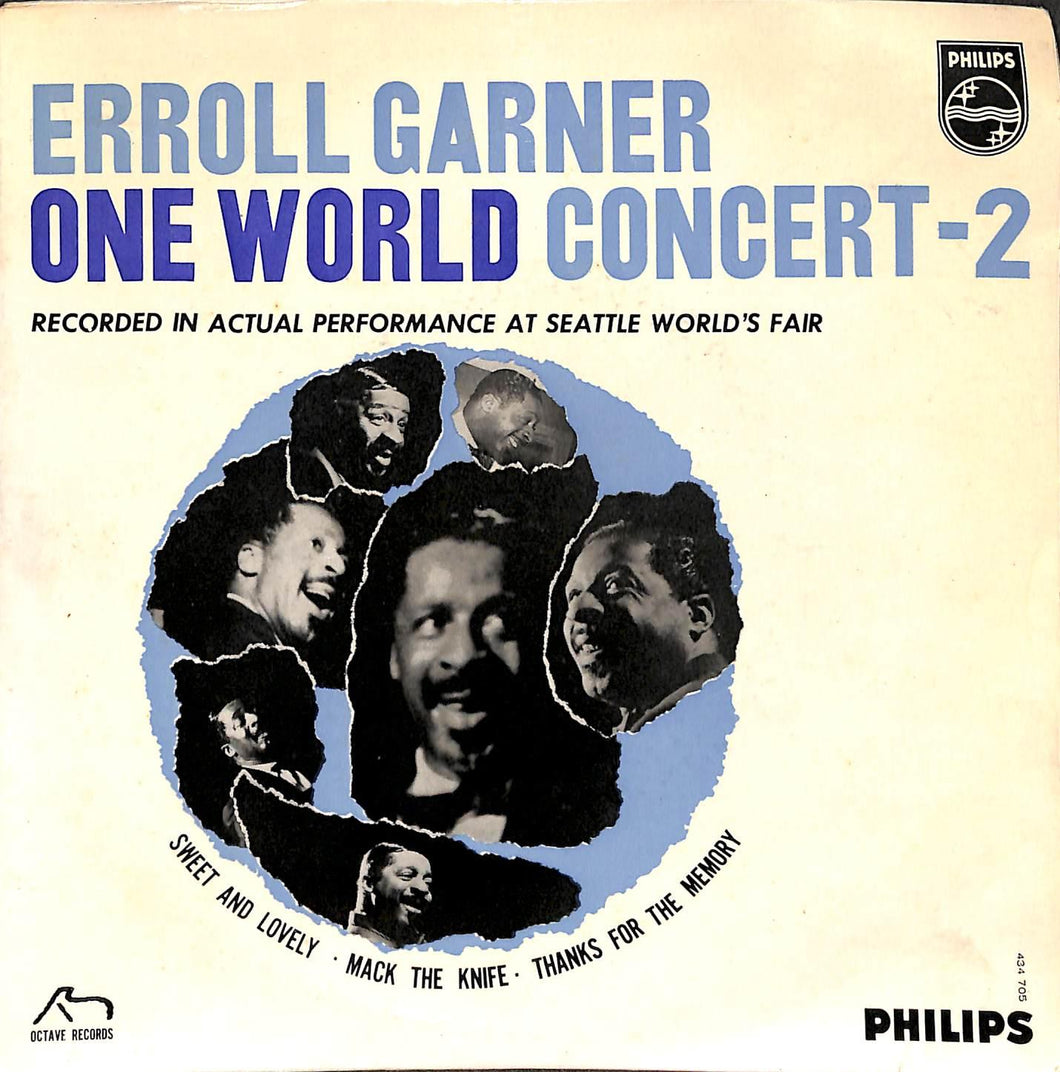 45 giri 7 '' - Erroll Garner - One World Concert - Vol. 2