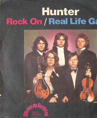 45 giri 7 '' - Hunter - Rock On / Real Life Game