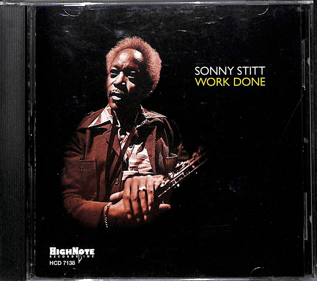 Cd - Sonny Stitt - Work Done
