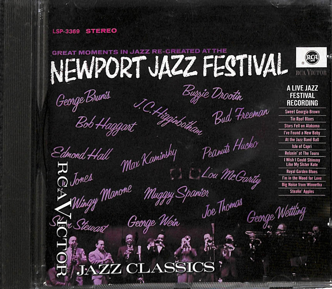 Cd - Various - Great Moments In Jazz Re-Created At The Newport Jazz Festival