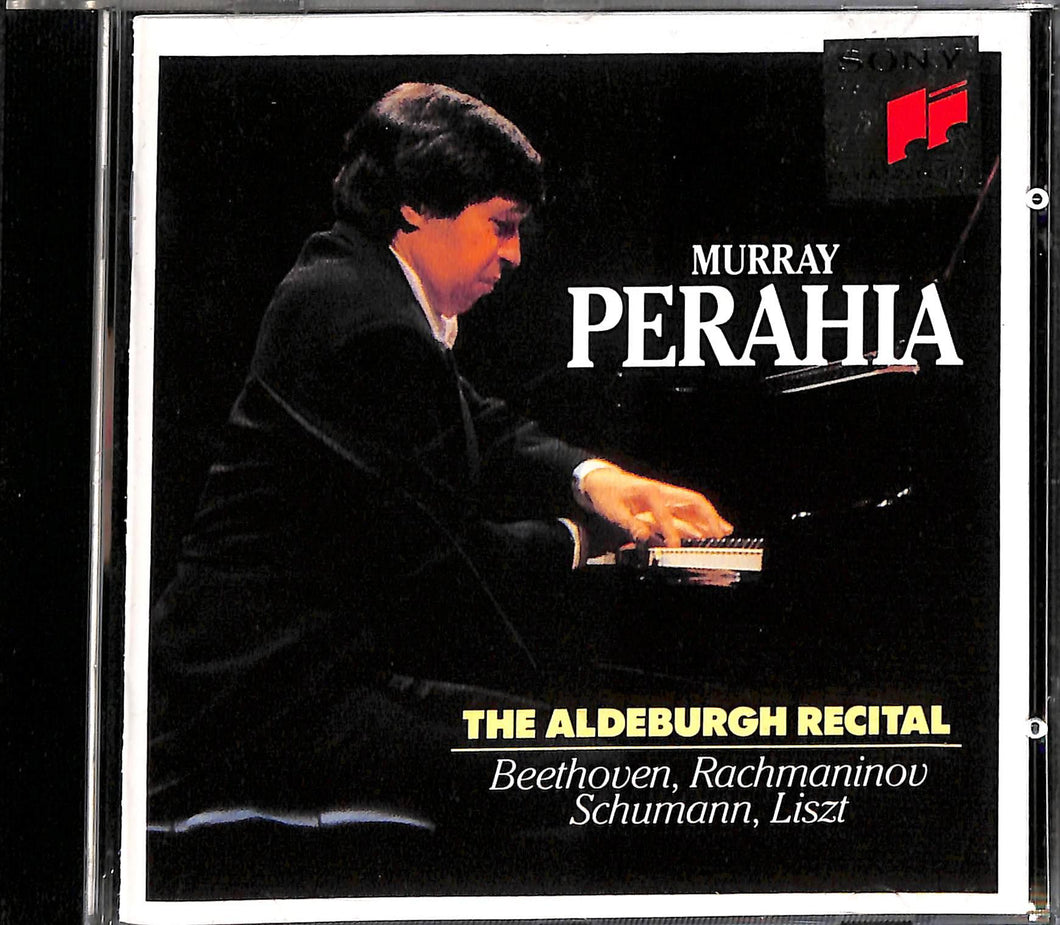 Cd - Murray Perahia Aldeburgh Recital Beethoven Rachmaninov Liszt 1990