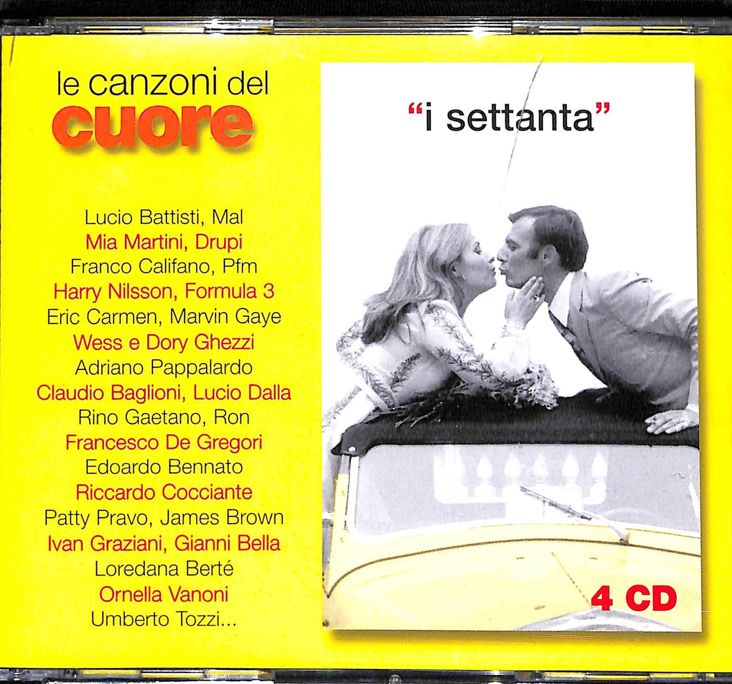4 X Cd - Le Canzoni Del Cuore 