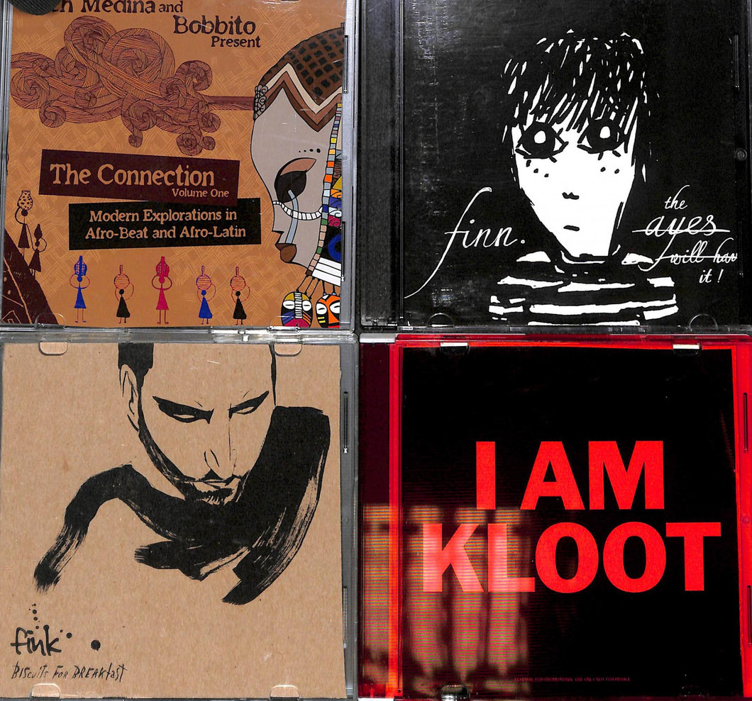 Lotto Nr 2 - 4 Cd Promo Rich Medina,finn ,fink