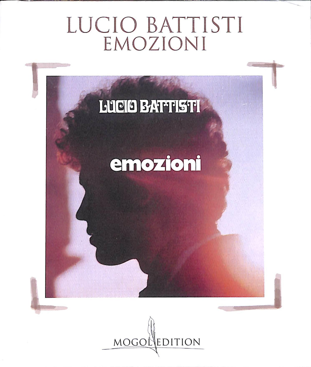 Cd - Lucio Battisti Emozioni  Mogol edition Sigillato