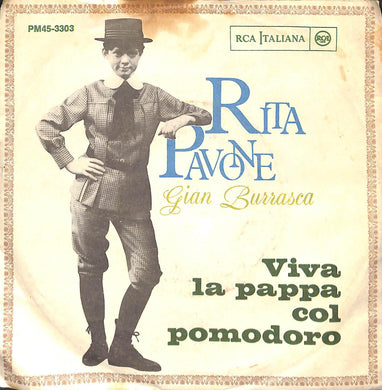 45 giri - 7''  Rita Pavone - Viva La Pappa Col Pomodoro