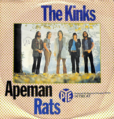 45 giri - 7'' - The Kinks - Apeman / Rats