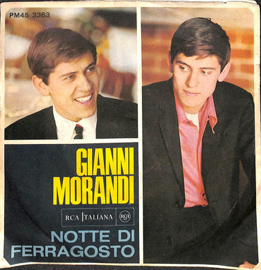 45 giri - 7'' - Gianni Morandi - Notte Di Ferragosto