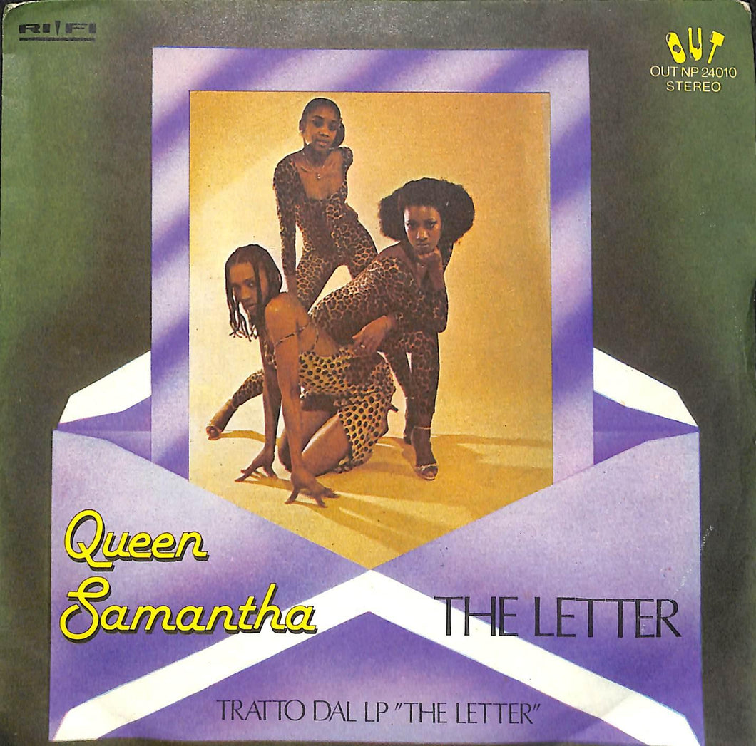 45 giri - 7'' - Queen Samantha - The Letter / Don't Stop I Feel Good