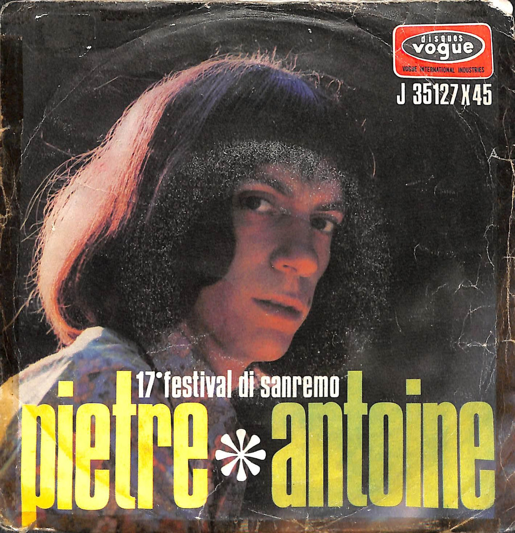 45 giri - 7'' - Antoine - Pietre