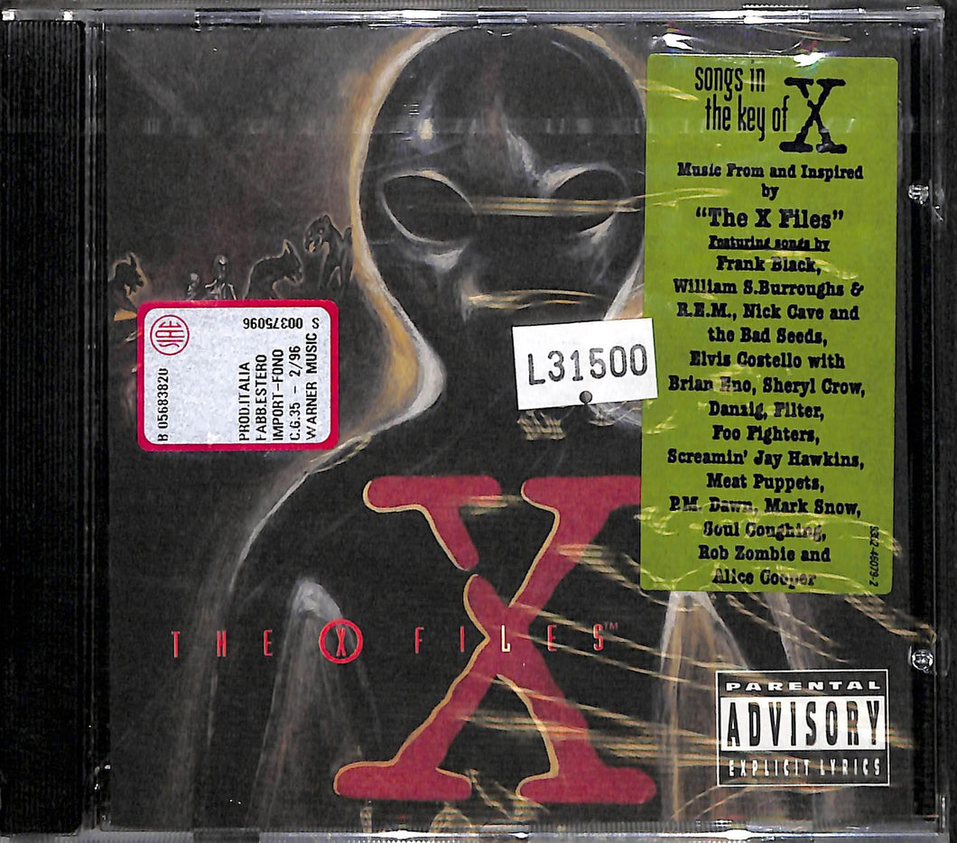 Cd - Various - The X-Files - Songs In The Key Of X