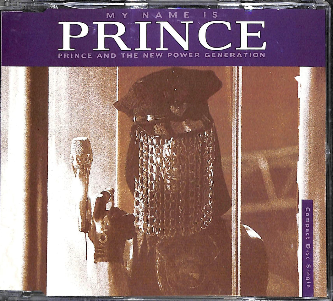 Cd Single - Prince And The New Power Generation - My Name Is Prince