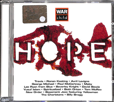 Cd - Various - War Child - Hope