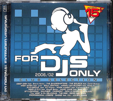 2 x Cd - Various - For DJs Only 2006/02 - Club Selection