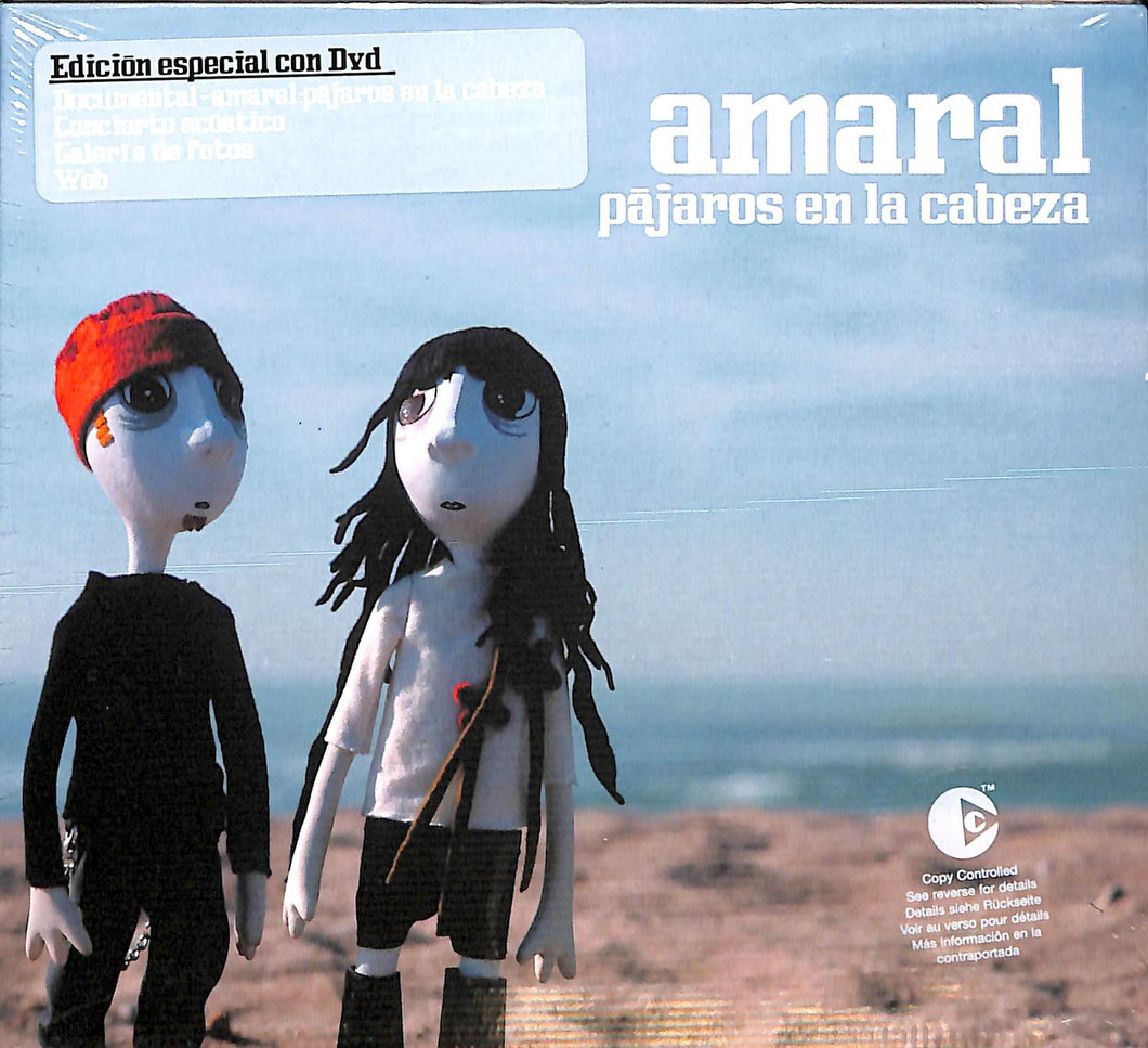 Cd - Amaral - Pájaros En La Cabeza (Edición Especial) DVD Sealed - Sigillato