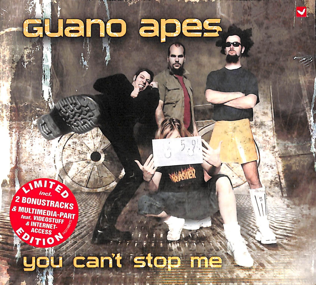 Cd - Guano Apes - You Can't Stop Me Limited Edition, Digipak