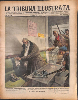 Rivista - La tribuna illustrata numero 7 - Febbraio 1937