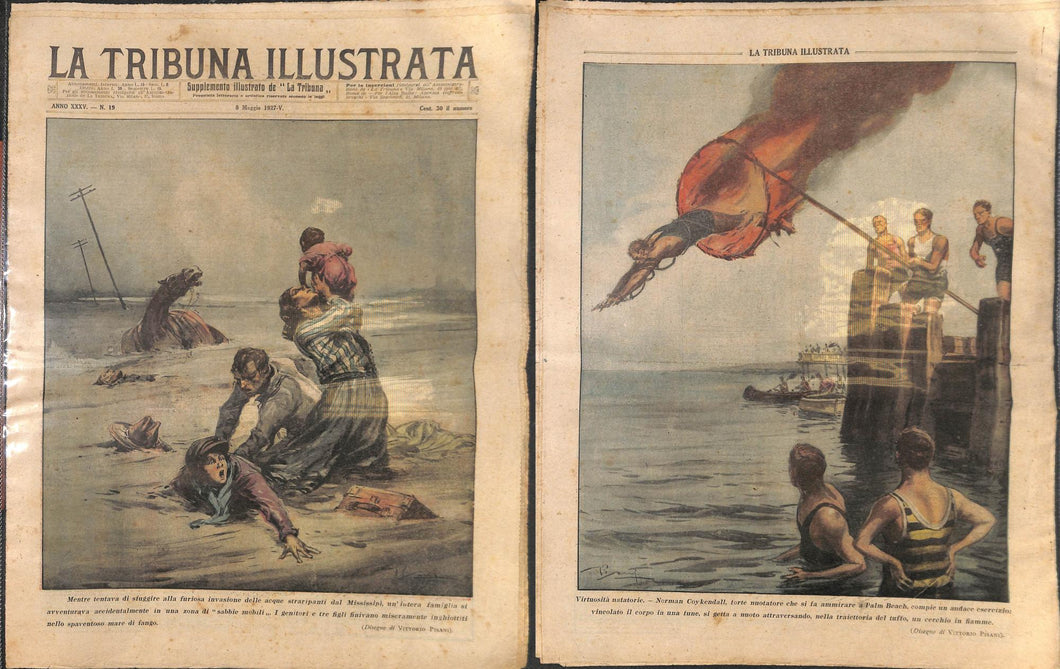 Rivista - La tribuna illustrata numero 19 -  8 maggio 1927