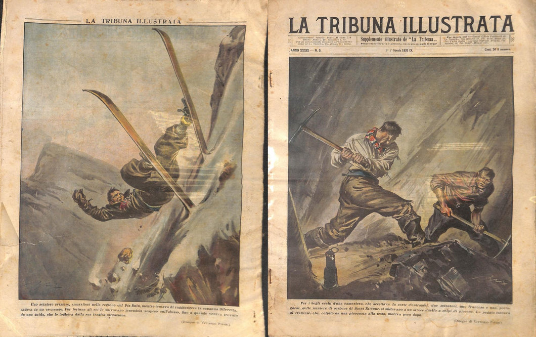 Rivista - La Tribuna Illustrata numero 5 - 1 Febbraio 1931