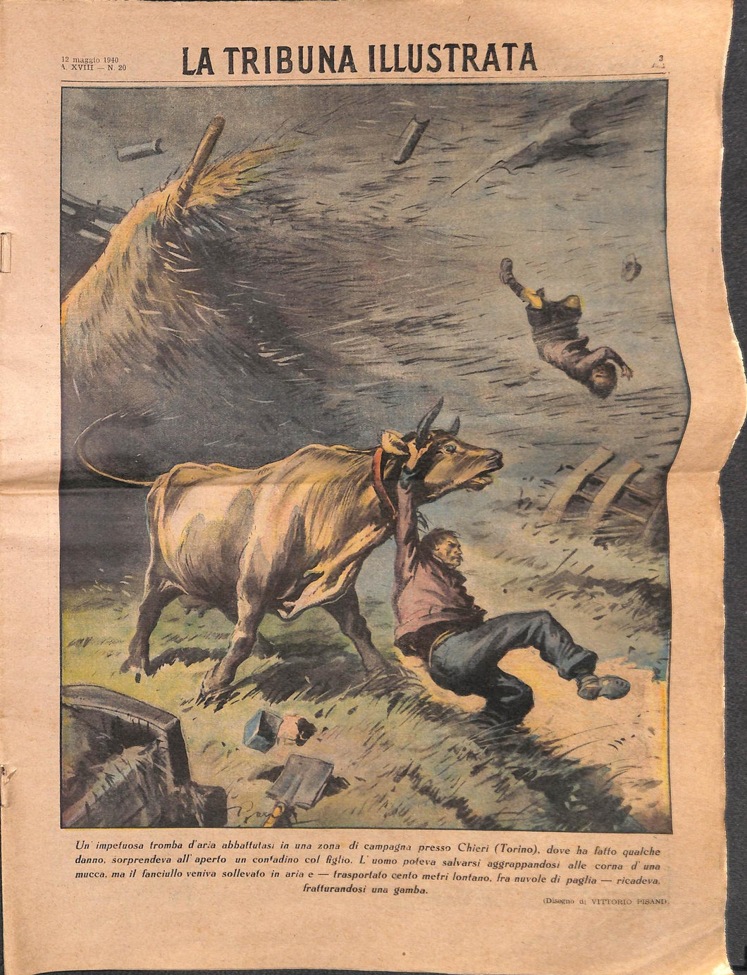 Rivista - La tribuna illustrata numero 20 - Maggio 1940