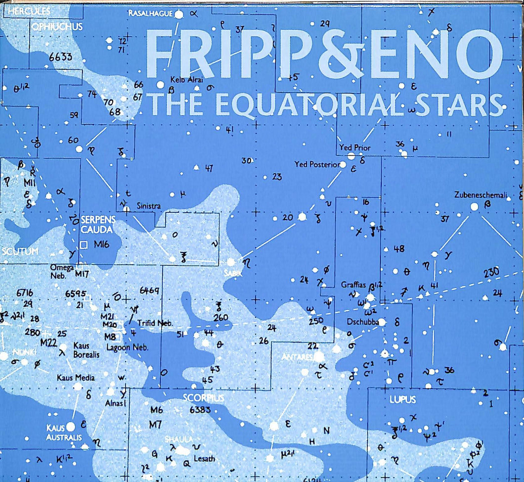 Cd - Fripp & Eno - The Equatorial Stars