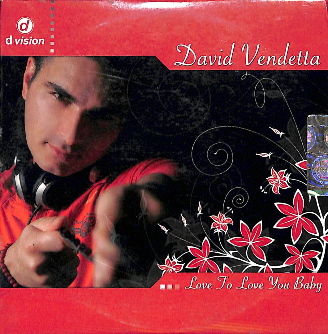 Cd - David Vendetta - Love To Love You Baby