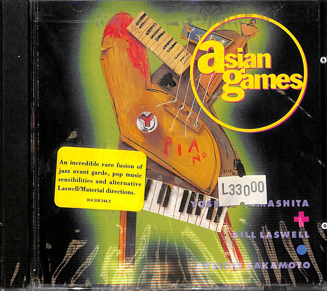 Cd - Yosuke Yamashita / Bill Laswell / Ryuichi Sakamoto - Asian Games