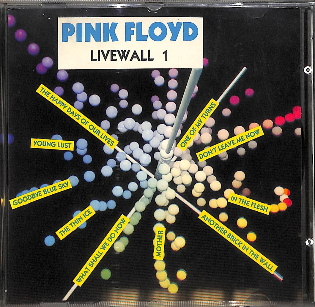Cd - Pink Floyd - Livewall 1