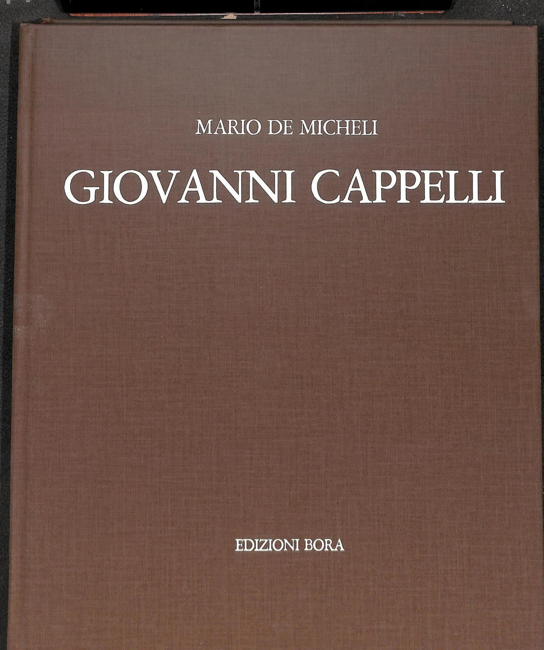 Monografia di Giovanni Cappelli
 / Mario De Micheli