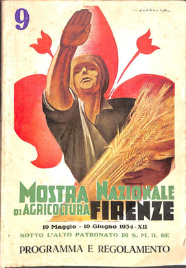 Mostra nazionale dell'agricoltura : Firenze, 19 maggio-10 giugno 1934 : catalogo ufficiale