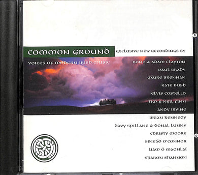 Cd - Various - Common Ground - Voices Of Modern Irish Music