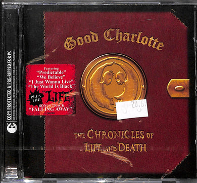 Cd - Good Charlotte - The Chronicles Of Life And Death