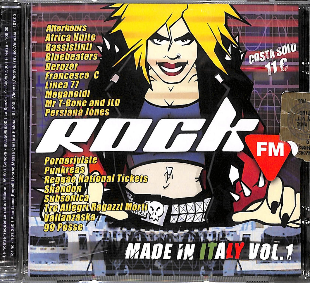 Cd - Various - Rock FM - Made In Italy Vol. 1